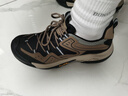骆驼（CAMEL）踏山男士户外登山复古网面休闲低帮徒步鞋 G14S342046 棕/黑 42 实拍图