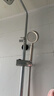 JOCBO【德国】304不锈钢增压花洒通用接口高压单头花洒头手持淋浴花洒 不锈钢花洒+1.5米防爆管 实拍图