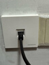绿联超六类网络模块 CAT6A万兆免打带屏蔽模块 RJ45水晶头母座电脑网线插座面板50U镀金连接头 35997 实拍图