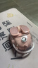 前行者（EWEADN）Q9小土豆无线蓝牙双模透明鼠标游戏可充电式电竞电脑笔记本低音轻量化RGB灯效  胭脂粉 实拍图