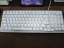 罗技（Logitech）灵砚系列 K848 有线键盘 机械键盘 客制化键盘 办公键盘 K845升级款  白色 实拍图