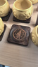 尚言坊胡桃实木杯垫家用高档防烫隔热垫底座茶托茶垫功夫茶具茶道配件 实拍图