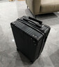 SOO行李箱男万向轮拉杆箱耐磨抗摔20英寸A330旅行箱密码箱女商务黑色 实拍图
