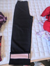 SIINSIIN【专享】阔腿裤女2024加绒裤子垂感休闲简约直筒裤黑色高腰收腹裤 【暖皮加长款】显瘦黑 加绒 （款式随机发货） L 【120-140斤】 实拍图