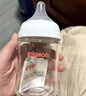 贝亲（Pigeon）玻璃奶瓶宽口径防胀气160ml S号奶嘴 1月+ AA186  实拍图