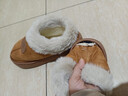 男女同款冬季2025年新款厚底雪地靴加绒加厚保暖棉鞋百搭外穿棉拖 6609棉鞋-米色 36 -37适合35-36 实拍图