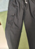 JEEP吉普工装裤男秋冬季休闲裤子男士宽松纯棉直筒男裤 黑色 XL 实拍图