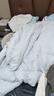 水星家纺被子冬季被子母被芯二合一纤维被褥约6.4斤150*210cm蓝 实拍图