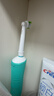 欧乐B电动牙刷成人送男士女士情侣实用新人生日2D声波小圆头旋转充电式软毛刷头D12两支装新年礼物 实拍图