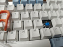 达尔优（dareu）EK815机械合金键盘 有线键盘 游戏键盘 108键单光 男生女生 电脑键盘  白色蓝色 青轴 实拍图