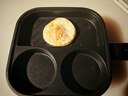 奥克斯（AUX）四孔煎蛋神器可调温早餐机电锅电饼铛家用商用蛋饺鸡蛋汉堡机蔬菜饼宝宝辅食锅 三孔早餐机【无盖】 实拍图