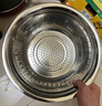 美厨（MAXCOOK）304不锈钢盆筛五件套加厚沙拉盆调料盆洗菜盆米筛味斗套装MCWA550 实拍图