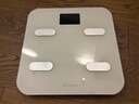 云麦智能心率体脂秤mini5 充电家用电子秤体重秤高精准73项身体数据监测管理 塑形减脂称重 云绒白 实拍图