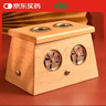 绿源堂双孔竹制艾灸盒非木质家用艾灸罐艾灸盒艾条器具艾炙条仪器全身用 实拍图