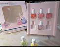 贝德美（bodcrme）儿童指甲油男女孩水性可溶解可撕拉指甲油宝宝送礼礼物 精灵庄园6ml*6 实拍图
