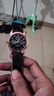 正品男士手表高档休闲石英表简约气质男表皮带高颜值罗马时尚腕表 黑色运动款 实拍图