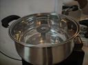 炊大皇汤锅 304不锈钢加厚 22cm小奶锅煮面无涂层炖汤煲汤锅 实拍图