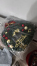 多美忆圣诞节装饰品圣诞花环圣诞树场景布置圣诞挂藤花环30CM红结花环 实拍图