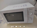 美的（Midea）快捷微波炉 家用小型  360°转盘加热  旋钮操控 高温杀菌 易洁内胆 M1-L213B 纯白 实拍图