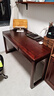果真新中式乌金木实木书桌简约书法桌家用写字桌长方形办公桌 福如东海书桌1.4米（带抽屉款） 实拍图