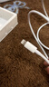 苹果充电器40/45W适配原装正品快充线套装iphone14/13promax/pro/plus手机12充电头11氮化镓充电线 原充-USB-C口转lightning快充线-1米 3C国家认证丨安全不 实拍图