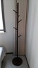 家逸全实木衣架落地衣帽架卧室挂衣架立式挂衣服架子客厅办公室挂包架 实拍图