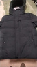 雪中飞鹅绒羽绒服男士短款脱卸帽加厚保暖休闲商务秋冬外套男装175 实拍图
