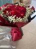 幽客玉品鲜花速递红玫瑰花束表白送女友老婆生日礼物全国同城配送 33朵红玫瑰花束—女王款 实拍图