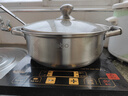 Debo德铂316不锈钢汤锅0涂层防烫家用汤锅28CM 实拍图