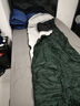 京东京造 信封式睡袋 户外露营防潮柔软贴身恒温加厚保暖冬季 军绿色1.8kg 实拍图