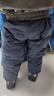 罗蒙儿童羽绒裤内胆男女童秋冬保暖裤子内穿校园服饰神器棉裤 藏青120 实拍图
