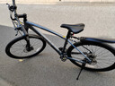 喜德盛山地自行车英雄300铝合金车架27速变速锁死前叉27.5大轮径 光感灰/银17.5(身高175-190） 实拍图