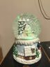 REMIND法夫尔B5水晶球音乐盒玩具自动飘雪花旋转下雪新年礼物送儿童女孩 音乐《圣诞快乐》自喷雪花/旋转 100mm直径 实拍图