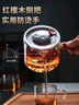 忆壶茶泡茶壶玻璃煮茶壶器茶水分离侧把壶电陶炉专用烧水壶一人用分茶具 实拍图
