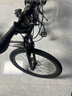 EG7山地自行车成人学生变速越野单车双减震赛车26寸青少年男女 辐条【升级减震 轻量铝架】黑白 26寸21速【适合：160-180CM】 实拍图
