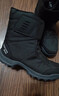 迪卡侬雪地靴户外防水冬季棉鞋SH100黑色44（建议拍大一码）2492062 实拍图