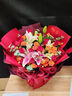 艾斯维娜鲜花速递向日葵混搭花束生日礼物全国同城配送 19朵红玫瑰百合混搭花束 实拍图