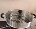 爱仕达（ASD）蒸锅蒸屉蒸格430不锈钢炒锅蒸锅通用蒸笼单层蒸格30CM ZS30Z3WG 实拍图