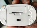 罗技（Logitech）M196 无线蓝牙鼠标 办公鼠标 笔记本商务办公家用 小巧便携 对称手型 珍珠白 实拍图