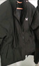 361°男女棉衣保暖加厚休闲冬季外套短棉服652434739F 超级黑 L 实拍图