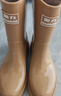 回力雨鞋女中筒防滑防水鞋户外赶海外卖时尚短靴耐磨雨靴套鞋卡其37 实拍图