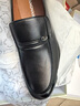 康奈 男鞋牛皮鞋圆头套脚正装男鞋舒适一脚蹬中老年爸爸商务休闲鞋41 实拍图