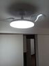 美的（Midea）风扇灯一体餐厅吊扇灯led卧室隐形扇叶三防护眼灯具熟睡风包安装 实拍图
