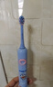 舒客电动牙刷舒克声波震动含氟刷丝专业防蛀软毛护龈双重模式F2蓝(适用3-12岁)  生日儿童节礼物 实拍图