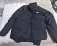 adidas时尚休闲户外保暖鸭绒羽绒服男女同款秋冬阿迪达斯轻运动   黑色(推荐选大一码)   XL 实拍图