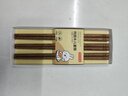 京东京造 筷子 家用食品接触级餐具无漆无蜡儿童筷【鸡翅木实木】3双装 实拍图