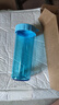 特百惠（Tupperware）莹彩430ML塑料杯男女士学生夏季运动水杯子户外便携大容量 晴天蓝 实拍图