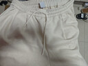 森马（Semir）宽松打褶仿呢阔腿裤垂感2025慵懒糯米裤休闲裤女冬季109725127010 实拍图