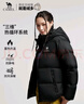 骆驼（CAMEL）户外羽绒服冬季新款女款男款防风保暖外套高蓬防钻绒大朵鸭绒 实拍图
