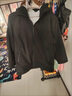 凡客诚品（VANCL）官方店休闲保暖运动防风软壳衣连帽外套男 黑色 3XL 实拍图